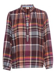 Camel Active Bluzka w kolorze czerwono-różowo-czarnym rozmiar: L. Czarne bluzki Camel Active, l, bez wzorów, bez kołnierzyka, bez ramiączek. Za 157.35 zł.