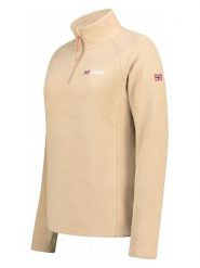 Geographical Norway Bluza polarowa w kolorze beżowym rozmiar: XXL. Brązowe bluzy Geographical Norway, xxl, bez wzorów, z polaru, bez kaptura. Za 54.45 zł.
