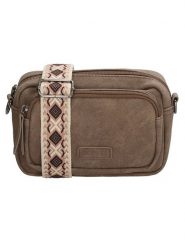 Beagles Torebka "Malaga" w kolorze jasnobrązowym - 18 x 12 x 4 cm rozmiar: onesize. Brązowe torby na ramię Beagles, bez wzorów, z materiału, na ramię, małe, bez dodatków. Za 87.81 zł.