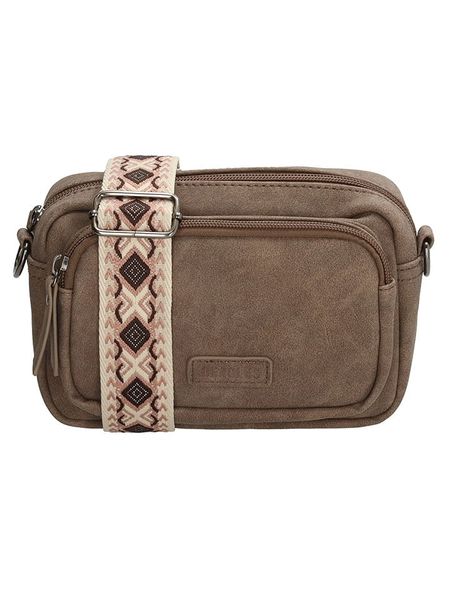 Beagles Torebka "Malaga" w kolorze jasnobrązowym - 18 x 12 x 4 cm rozmiar: onesize. Brązowe torby na ramię Beagles, bez wzorów, z materiału, na ramię, małe, bez dodatków. Za 92.42 zł.