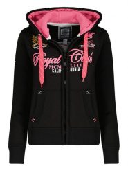 Canadian Peak Bluza "Fanilleak" w kolorze czarnym rozmiar: M. Czarne bluzy Canadian Peak, m, z aplikacjami, bez kaptura. Za 123.25 zł.