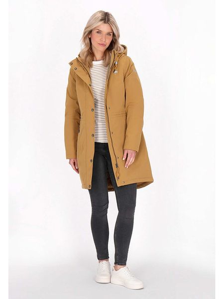 Schmuddelwedda Parka w kolorze jasnobrązowym rozmiar: S. Brązowe parki Schmuddelwedda, s, bez kaptura. Za 406.95 zł.