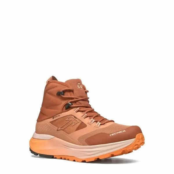 Damskie buty trekkingowe Tecnica Agate S Mid. Brązowe trekkingi TECNICA, z lycry, trekkingowe. Za 873.00 zł.