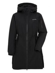 Didriksons Parka "Ella" w kolorze czarnym rozmiar: 40. Czarne parki Didriksons, bez kaptura. Za 480.90 zł.