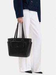 Lasocki Torebka CEO-LSK-X-004-10 Czarny. Czarne shopper Lasocki, bez wzorów, ze skóry, bez dodatków. Za 239.99 zł.