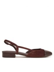 Aldo Baleriny Clementinne 14403503 Brązowy ciemny. Brązowe baleriny Aldo, bez wzorów, ze skóry, bez obcasa. Za 319.99 zł.