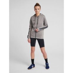 Bluza do piłki nożnej damska Hummel zip hml AUTHENTIC Poly. Szare bluzy sportowe Hummel, xl, bez wzorów, z kapturem. W wyprzedaży za 172.00 zł.