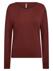 Soyaconcept Sweter "Dollie" w kolorze ceglanym rozmiar: XL. Brązowe swetry Soyaconcept, xl, bez wzorów, bez ramiączek. Za 184.95 zł.
