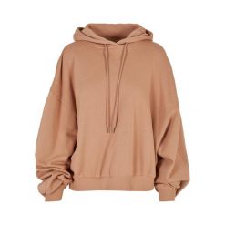 Damska Bluza Z Frotte Organic Oversized Hoodie. Brązowe bluzy Urban Classics, s, bez wzorów, bez kaptura. Za 275.99 zł.