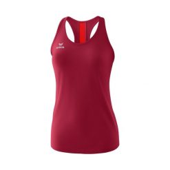 Damski tank top Erima Squad. Czerwone topy Erima, l, bez wzorów, bez kołnierzyka, bez ramiączek. W wyprzedaży za 115.50 zł.