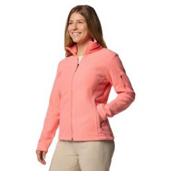 Polar turystyczny damski Fast Trek II Jacket. Fioletowe swetry Columbia, s, bez wzorów, z polaru, bez ramiączek. Za 169.00 zł.