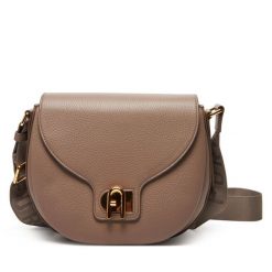 Torebka Furla. Szare listonoszki Furla, bez wzorów, bez dodatków. Za 1,359.00 zł.