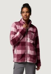 Bluza Kobieta COLUMBIA West Bend Print Full Zip II. Czerwone bluzy Columbia, xs, bez wzorów, z materiału, bez kaptura. Za 387.25 zł.