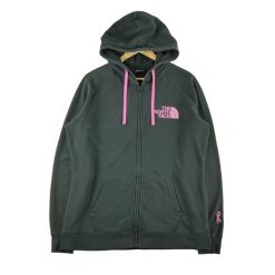 Second life - Bluza TNF z pełnym zamkiem dla kobiet - Stan dobry. Czarne bluzy sportowe The North Face, bez wzorów, bez kaptura. Za 126.86 zł.