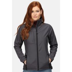 Softshell roboczy damski Octagon. Szare kurtki sportowe Regatta, bez wzorów, z softshellu, bez kaptura, trekkingowe. W wyprzedaży za 219.99 zł.