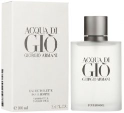 Giorgio Armani Acqua di Gio Pour Homme 100 ml woda toaletowa mężczyzna EDT. Perfumy męskie Giorgio Armani. Za 364.15 zł.