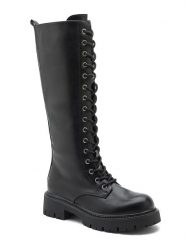 Sixth Sens Kozaki w kolorze czarnym rozmiar: 38. Czarne kozaki Sixth Sens, na zimę, bez obcasa, bez zapięcia. Za 161.73 zł.