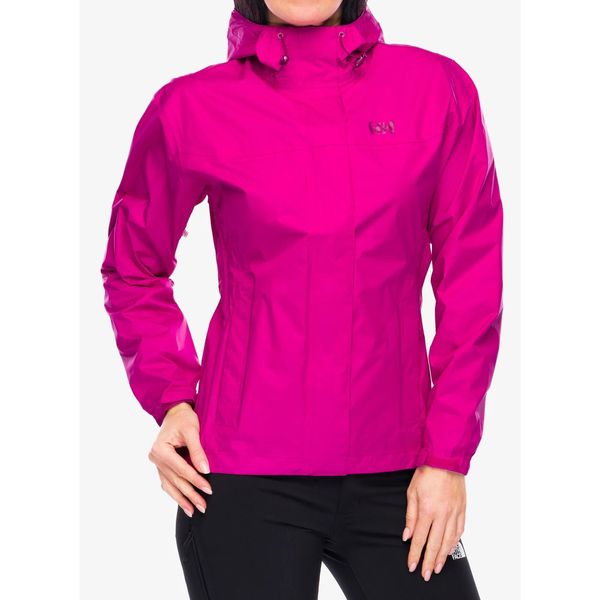 Kurtka przeciwdeszczowa damska Helly Hansen Loke Jacket. Czerwone kurtki sportowe Helly Hansen, bez wzorów, bez kaptura. Za 499.00 zł.