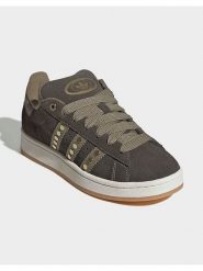 Adidas Skórzane sneakersy "CAMPUS 00s" w kolorze khaki rozmiar: 38. Brązowe trampki Adidas, bez wzorów, bez zapięcia. Za 403.15 zł.