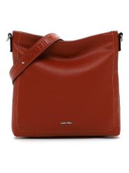 SURI FREY Torebka "Henny" w kolorze czerwonobrązowym - 28 x 27 x 6 cm rozmiar: onesize. Brązowe torby na ramię Suri Frey, bez wzorów, z materiału, na ramię, bez dodatków. Za 73.99 zł.