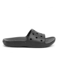Crocs Klapki "Classic" w kolorze czarnym rozmiar: 37/38. Czarne klapki Crocs, bez wzorów, z otwartym noskiem, bez obcasa. Za 77.95 zł.