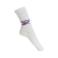 Skarpety sportowe unisex Reebok CL FO CREW SOCK-3 PAK. Białe skarpety Reebok, bez wzorów. W wyprzedaży za 45.00 zł.