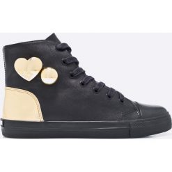Love Moschino - Buty. Czarne obuwie sportowe Love Moschino, z materiału, bez zapięcia. W wyprzedaży za 319.90 zł.