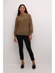 CULTURE Sweter w kolorze jasnobrązowym rozmiar: XXL. Brązowe swetry Culture, xxl, bez wzorów, bez ramiączek. Za 104.99 zł.