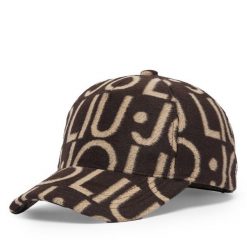 Czapka z daszkiem Liu Jo. Brązowe czapki Liu Jo, bez wzorów. Za 199.99 zł.
