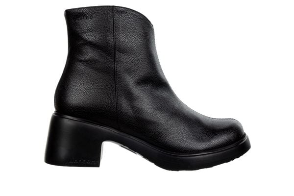 Botki Wonders E-7125 Wild I Negro 138043, Czarny, Skóra naturalna - 38. Czarne botki Wonders, bez wzorów, ze skóry, bez obcasa, na obcasie, bez zapięcia. Za 659.99 zł.