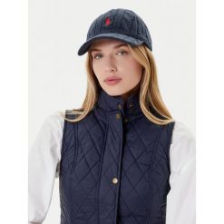 Czapka z daszkiem Polo Ralph Lauren. Niebieskie czapki Polo Ralph Lauren, bez wzorów. Za 529.99 zł.