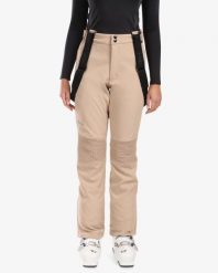 Damskie spodnie narciarskie typu softshell Kilpi DIONE-W. Brązowe spodnie narciarskie Kilpi, m, bez wzorów, z materiału, narciarskie. Za 344.59 zł.
