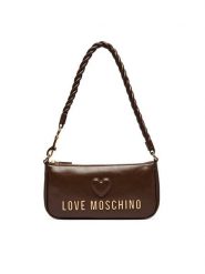 LOVE MOSCHINO Torebka JC4132PP1PL1130A Brązowy. Brązowe torebki klasyczne Love Moschino, bez wzorów, ze skóry, bez dodatków. Za 879.99 zł.