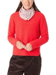 Timezone Sweter w kolorze czerwonym rozmiar: L. Czerwone swetry Timezone, l, bez wzorów, bez ramiączek. Za 148.61 zł.