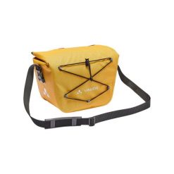Torba na kierownicę roweru VAUDE Proof. Żółte torby na ramię Vaude, bez wzorów, z materiału, biznesowe, na ramię, bez dodatków. Za 386.05 zł.
