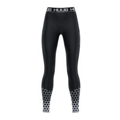 Legginsy kompresyjne damskie HUUB Compression Tights. Czarne legginsy HUUB, xs, bez wzorów, z elastanu, do biegania. Za 239.99 zł.
