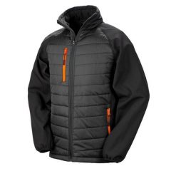 Bezrękawnik Unisex Dla Dorosłych Softshell Compass. Brązowe kurtki sportowe RESULT, xl, bez wzorów, z softshellu, bez kaptura, trekkingowe. Za 186.99 zł.