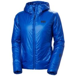 Damska kurtka z kapturem Helly Hansen Odin Everdown. Niebieskie kurtki narciarskie Helly Hansen, bez wzorów, z kapturem, narciarskie. Za 1,828.50 zł.