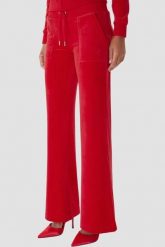 JUICY COUTURE Czerwone spodnie dresowe damskie Layla Low Rise Pocket, Rozmiar S. Czerwone spodnie dresowe Juicy Couture, s, bez wzorów, z dresówki. W wyprzedaży za 200.99 zł.