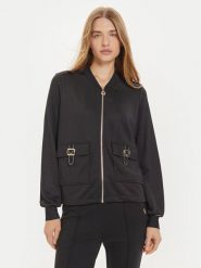 Liu Jo Sport Bluza TF4147 F0778 Czarny Regular Fit. Czarne bluzy Liu Jo Sport, xs, bez wzorów, z bawełny, bez kaptura. Za 379.99 zł.