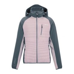 Damska kurtka turystyczna Regatta Pro Hybrid II. Szare kurtki sportowe Regatta, bez wzorów, z materiału, bez kaptura, trekkingowe. Za 373.60 zł.