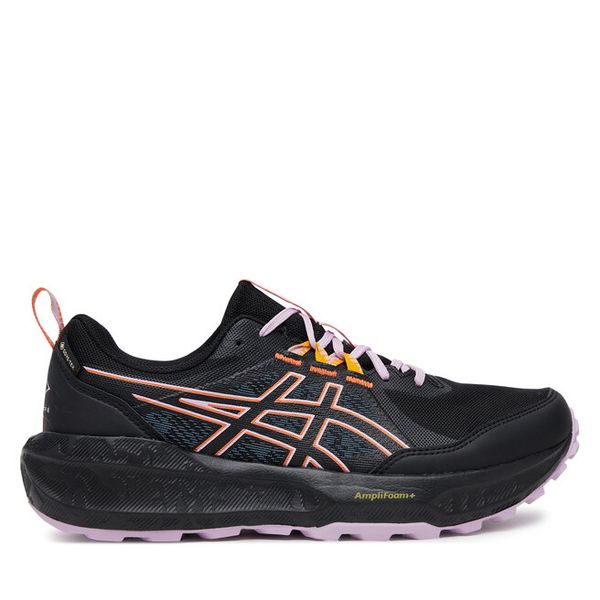 Buty do biegania Asics. Czarne obuwie sportowe Asics, bez zapięcia, do biegania. Za 429.99 zł.