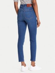 Calvin Klein Jeans Jeansy LV047B773G Granatowy Skinny Fit. Niebieskie jeansy Calvin Klein Jeans, bez wzorów. Za 439.99 zł.