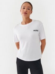 Hugo T-Shirt Unite 50490707 Biały Relaxed Fit. Białe t-shirty Hugo, s, bez wzorów, z wiskozy, bez kołnierzyka, bez ramiączek. Za 119.99 zł.