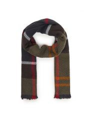 Barbour Szalik Blair LSC0308TN11 Zielony. Zielone rękawiczki Barbour, bez wzorów, z materiału. Za 249.99 zł.
