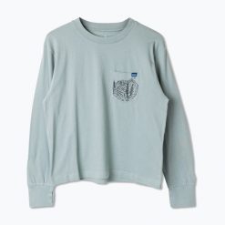 Bluza damska KAVU Westray. Zielone bluzy KAVU, bez wzorów, bez kaptura. Za 159.99 zł.