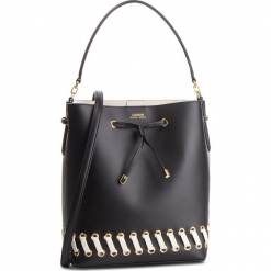 Torebka LAUREN RALPH LAUREN - Dryden 431710105001 Black. Czarne torby na ramię Lauren Ralph Lauren, bez wzorów, ze skóry, na ramię, bez dodatków. W wyprzedaży za 709.00 zł.