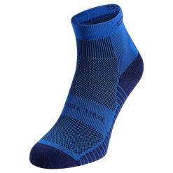 Skarpetki UNI ODLO Socks quarter PERFORMANCE RUN. Niebieskie skarpety Odlo, bez wzorów. Za 69.99 zł.
