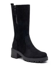 Foreverfolie Botki w kolorze czarnym rozmiar: 39. Czarne botki Foreverfolie, bez wzorów, bez obcasa, bez zapięcia. Za 140.20 zł.