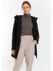 Northwood Parka "Arina" w kolorze czarnym rozmiar: XL. Czarne parki Northwood, xl, bez kaptura. Za 255.34 zł.